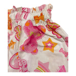 M+E' Short Tinta Unita con Stampa per Neonata UE0664 BIANCO M+E' 