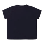 Kenzo T-Shirt Girocollo Tinta Unita con Stampa per Neonato K60977 BLU KENZO 