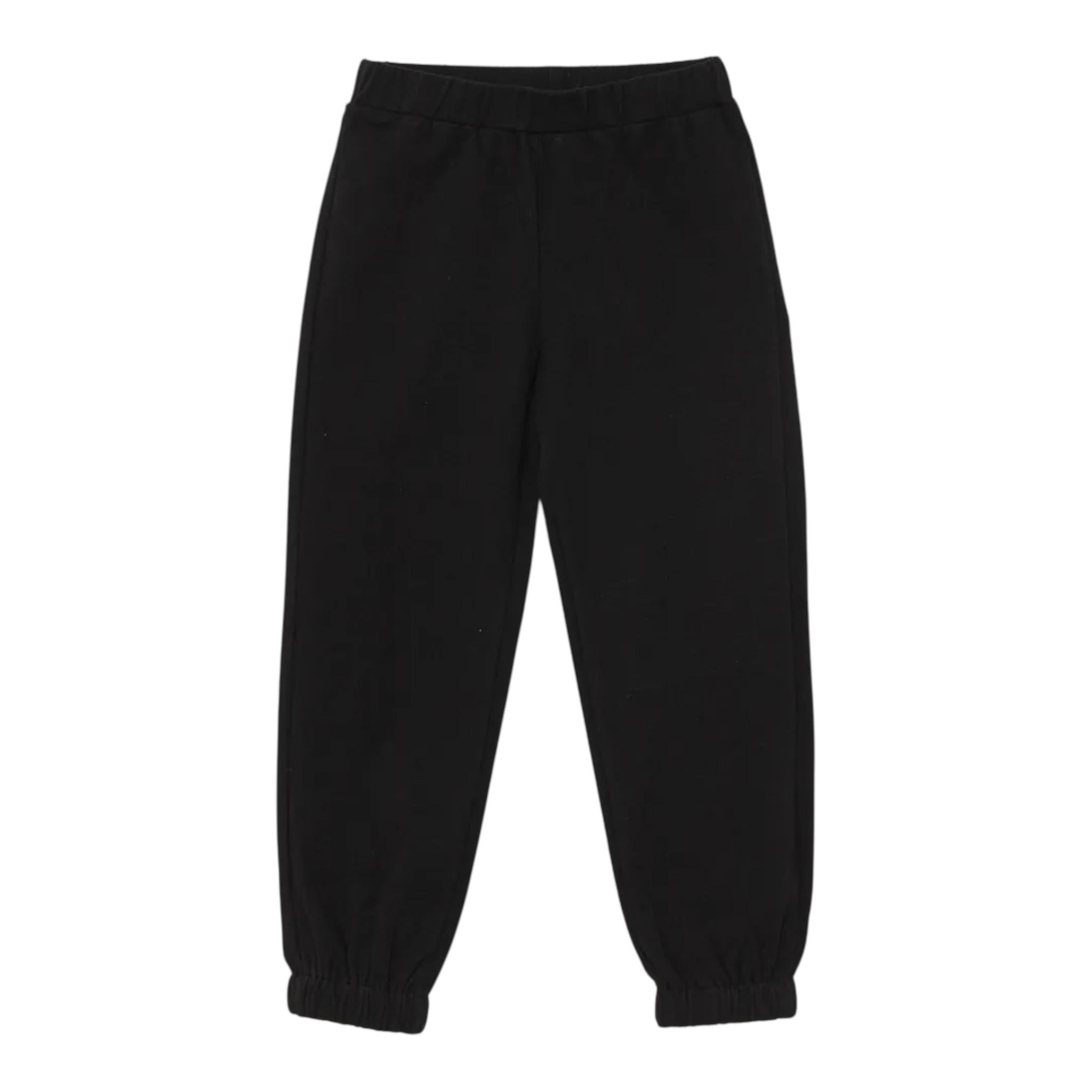 TWINSET pantalone tinta unita con elastico in vita Nero per Bambina 242GJ2332 NERO TWINSET 