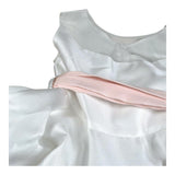 Bella Brilli Abito Cerimonia Tinta Unira Giromanica per Bambina BB902546 BIANCO BELLA BRILLI 