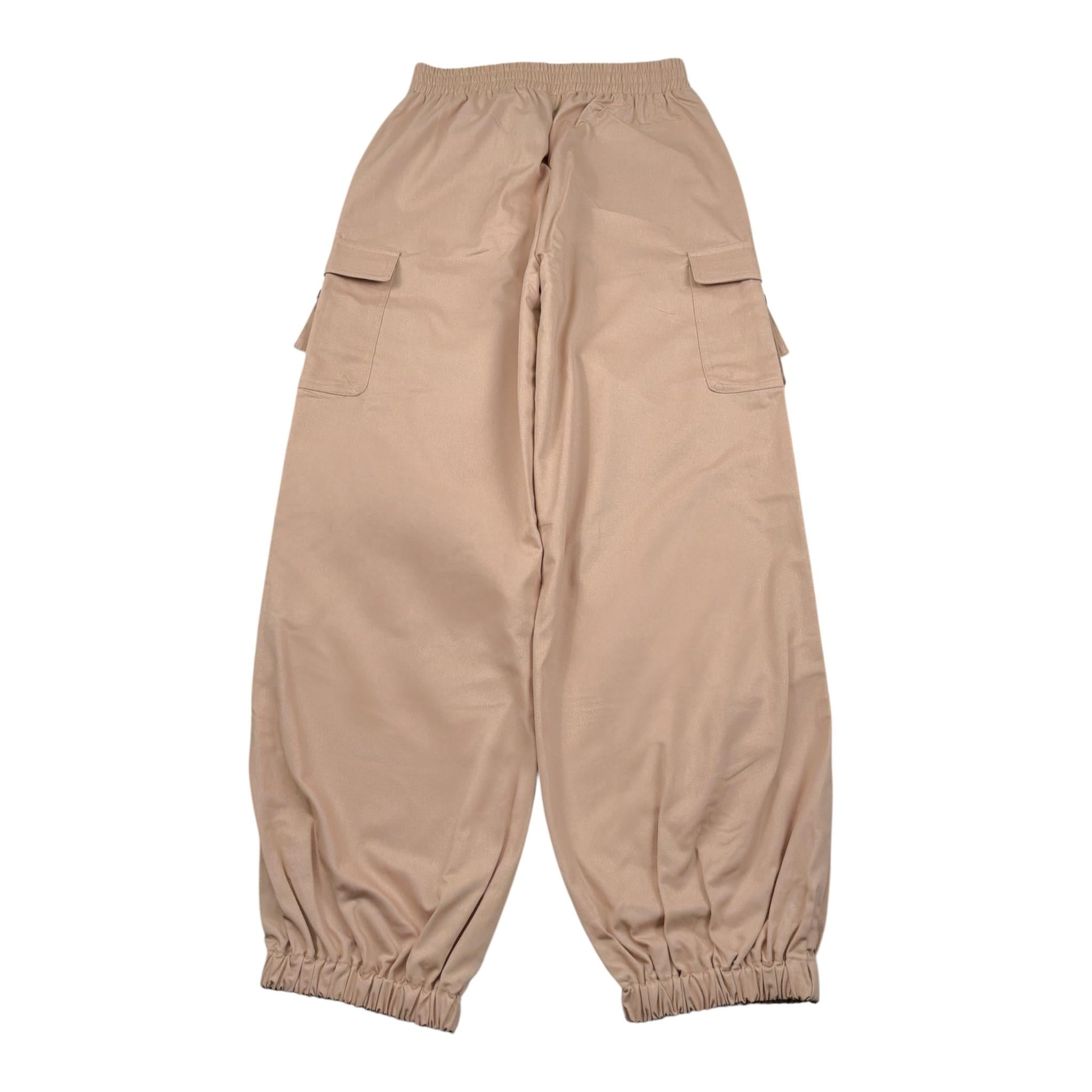 Liu Jo Pantalone tinta unita con Elastico In Vita Beige per Bambina GA5027XX BEIGE LIU JO 