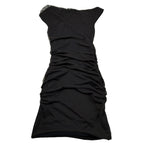 J'Aime' Abito tinta unita Velato Nero per Bambina JG406525AE NERO J'AIME' 