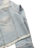 Magil Giubbino Tinta Unita per Bambina FN23088 AZZURRO MAGIL 