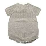 Wedoble Pagliaccetto Mezza Manica Tinta Unita per Neonato V2506305B BEIGE WEDOBLE 