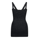 Saint Barth Abito Giromanica Tinta Unita  per Bambina TAINA NERO SAINT BARTH 