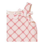 Elisabetta Franchi TUTA Giromanica Tinta Unita con Fantasia per Neonata EGTA008X ROSA ELISABETTA FRANCHI 