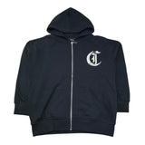 Just Cavalli Felpa con Zip E Cappuccio Tinta Unita con Logo per Bambino JBP26008FE NERO JUST CAVALLI 