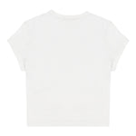 Diesel T-Shirt Girocollo Tinta Unita con Logo per Bambina J01830 BIANCO DIESEL 