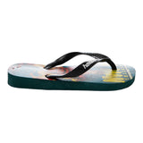 Havaianas Flip-Flops, einfarbig, mit grünem Spiderman-Muster für Jungen