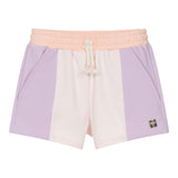 Carre'Ment Beau Short Tricolore Con Elastico In Vita Multicolor Per Neonata