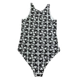 John Richmond Costume Intero Stampa Loghi per Bambina RGP26025CO BIANCO JOHN RICHMOND 