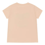 Guess T-Shirt Girocollo Tinta Unita con Stampa per Bambina K5RI06K6YW4J ROSA GUESS 