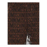 Moschino Bermuda Tinta Unita Logato per Bambino HUQ029 MARRONE MOSCHINO 
