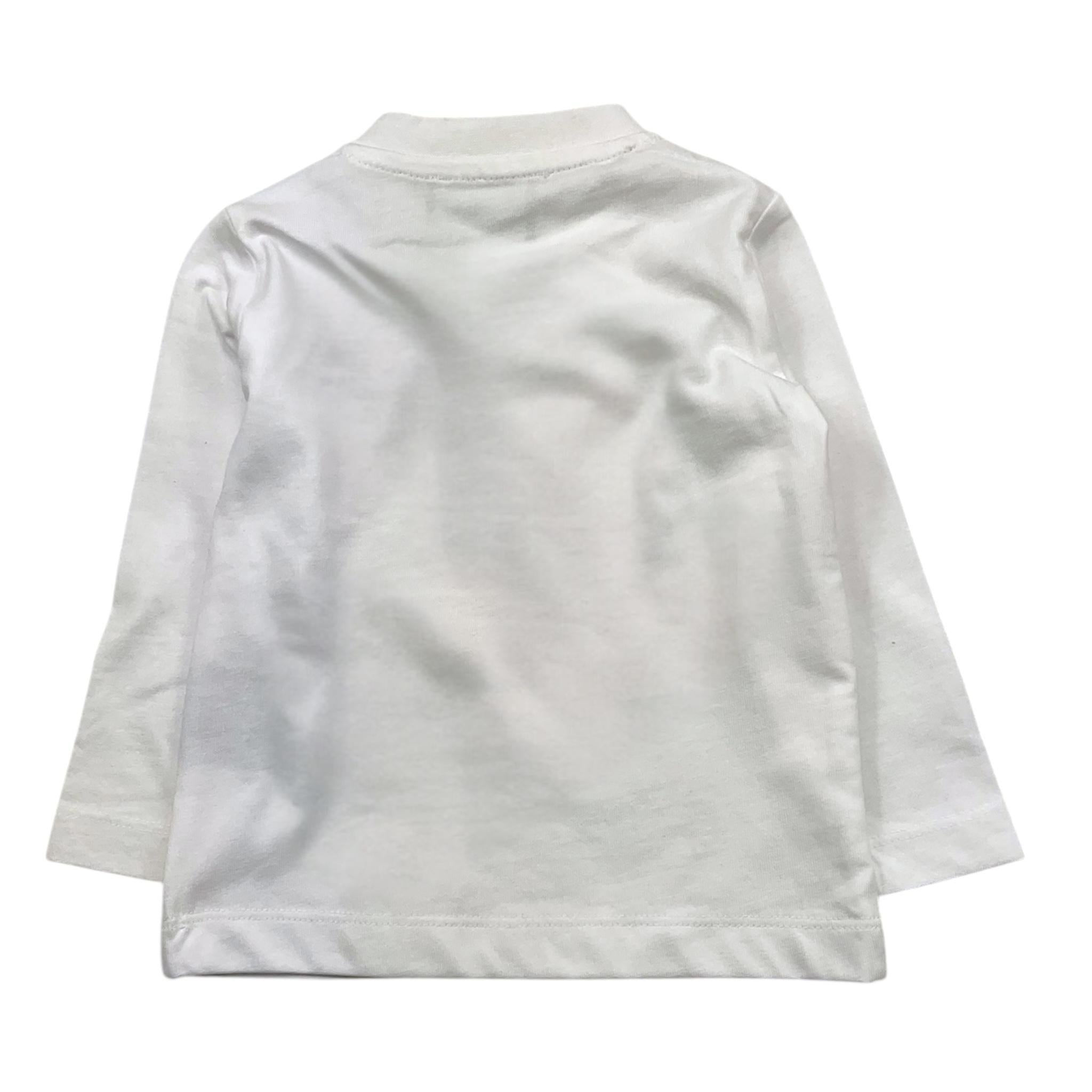 JOHN RICHMOND shirt girocollo tinta unita con stampa Bianco per Neonato RIA25067TS BIANCO JOHN RICHMOND 