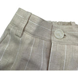 Manuel & Frank Bermuda Tinta Unita con Girovita Regolabile per Bambino MF2314B BEIGE MANUEL & FRANK 