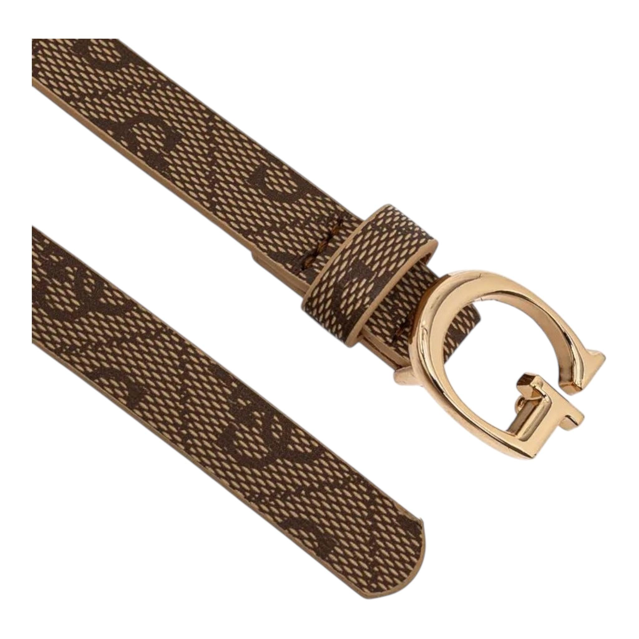 GUESS cintura tinta unita con logo Marrone per Bambina J4BZ52WFMF0 MARRONE GUESS 