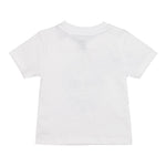 Timberland T-Shirt Girocollo Tinta Unita con Stampa per Neonato T60506 BIANCO TIMBERLAND 
