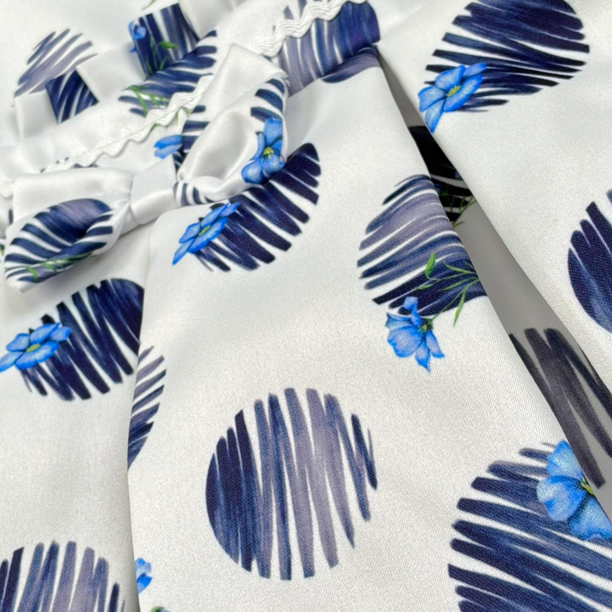 Jacques & Monique Abito Cerimonia Tinta Unita Giromanica per Neonata JM1039 BIANCO JACQUES & MONIQUE 