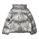 ELISABETTA FRANCHI giubbino tinta unita con cappuccio Argento per Bambina EFGB119 ARGENTO ELISABETTA FRANCHI 