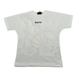 Disclaimer T-Shirt Girocollo tinta unita con Stampe Bianco per Bambino 25EDK58442X BIANCO DISCLAIMER 
