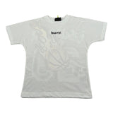 Disclaimer T-Shirt Girocollo tinta unita con Stampe Bianco per Bambino 25EDK58442X BIANCO DISCLAIMER 