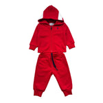 Trussardi Completo 2 Pezzi Felpa-Pantalone Tinta Unita per Neonata TIP26100CF ROSSO TRUSSARDI 