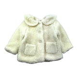 Zhoe & Tobiah Cappotto Tinta Unita Modello Teddy Panna Per Neonata
