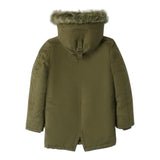 SARABANDA parla tinta unita con cappuccio Verde per Bambino A549 VERDE SARABANDA 