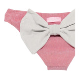 Saint Barth Costume Mutandina Glitterata per Bambina MAD000101 ROSA SAINT BARTH 