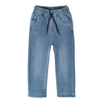 Sarabanda Jeans Tinta Unita con Elastico In Vita per Bambino 0B033J AZZURRO SARABANDA 