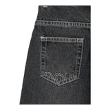 DOU DOU jeans tinta unita con girovita regolabile modello palazzo Nero per Bambina DV6P50X NERO DOU DOU 