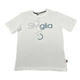Siviglia T-Shirt Girocollo Tinta Unita con Stampa per Bambino SVJTS17026 BIANCO SIVIGLIA 
