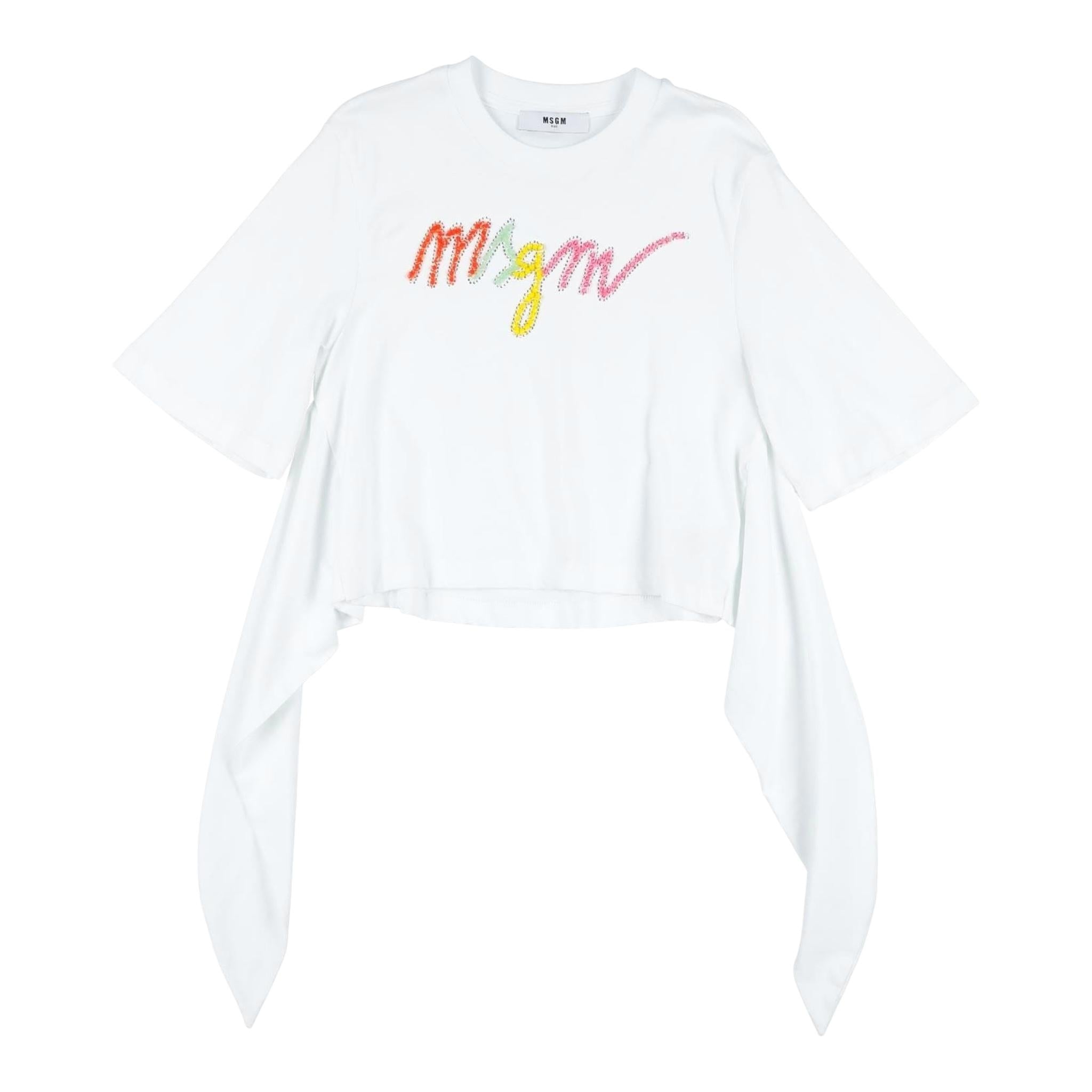MSGM S4MSJGTH195BIANCO