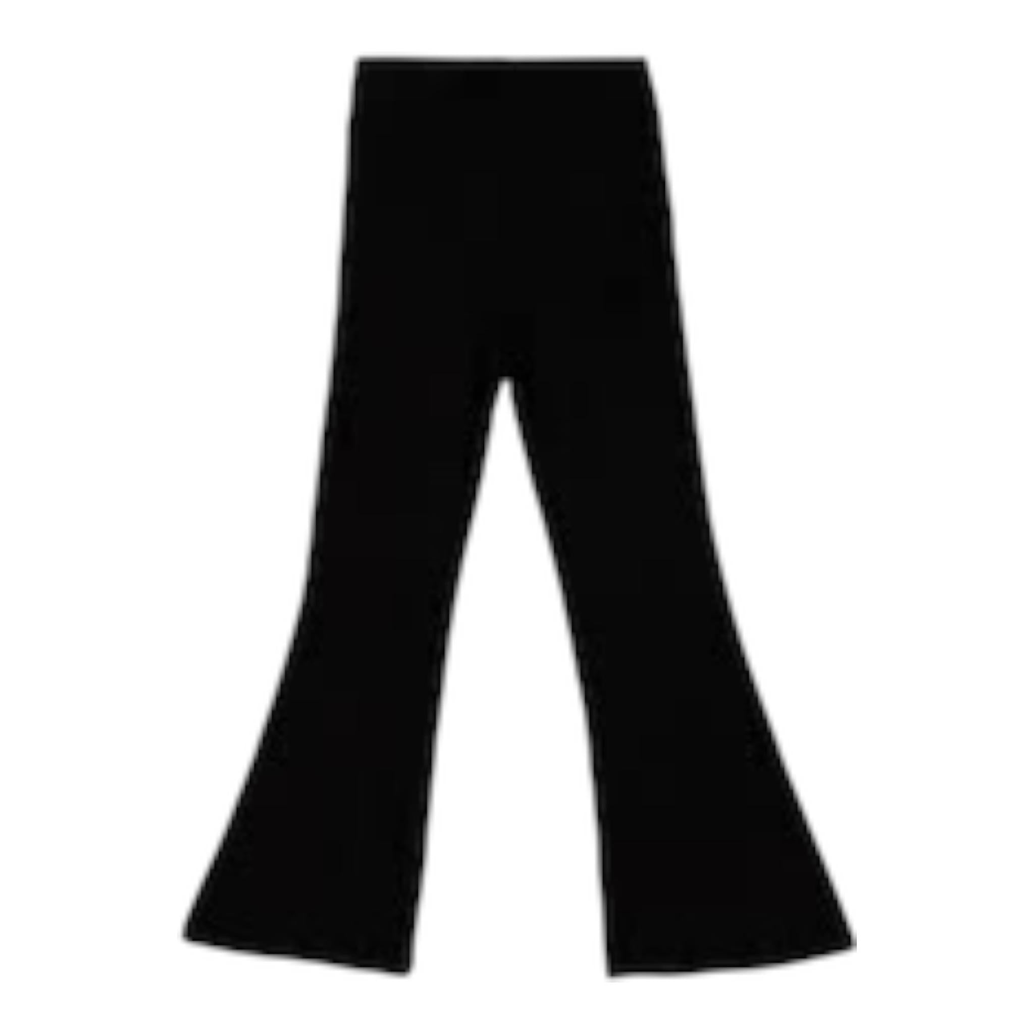 PINKO leggins tinta unita modello a zampa Nero per Bambina F4PIJGLG094 NERO PINKO 