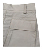 Manila Grace Gonna Tinta Unita con Tasconi per Bambina 312GMBS25X BEIGE MANILA GRACE 