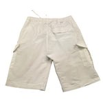 Paolo Pecora Bermuda Tinta Unita con Elastico In Vita per Bambino PP3995 BIANCO PAOLO PECORA 