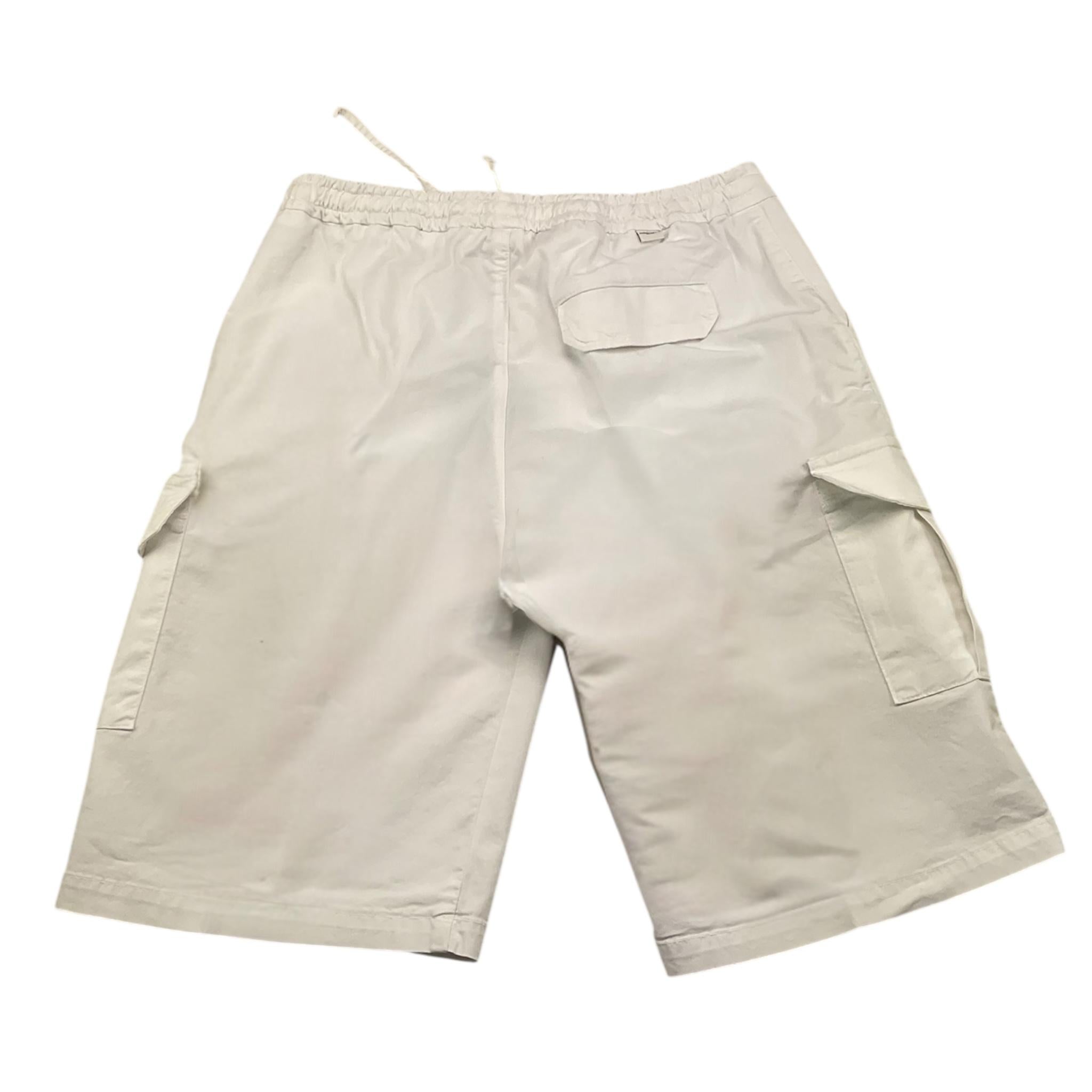 Paolo Pecora Bermuda Tinta Unita con Elastico In Vita per Bambino PP3995 BIANCO PAOLO PECORA 