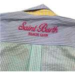 Saint Barth Camicia Manica Lunga Multicolor per Bambina SEERSUCKER MULTICOLOR SAINT BARTH 