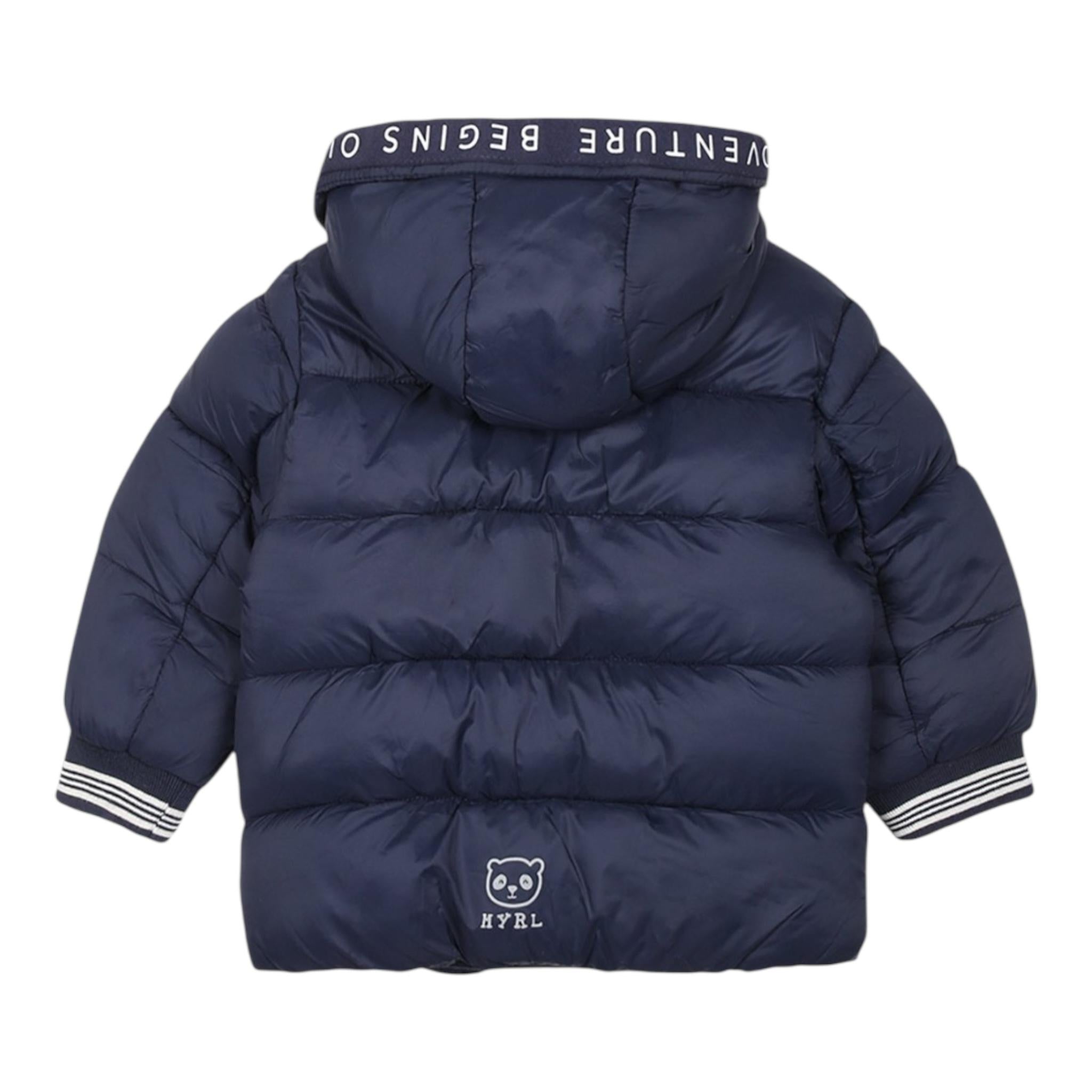 MAYORAL giubbino tinta unita con cappuccio Blu per Bambino 2466J BLU MAYORAL 