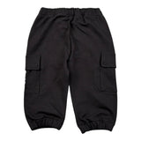 Please Pantalone Tinta Unita con Elastico In Vita per Neonato FJ19042B71 NERO PLEASE 