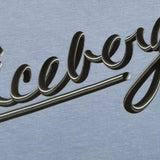 Iceberg T-Shirt Girocollo Tinta Unita con Logo per Neonato TSICE5101BX AZZURRO ICEBERG 