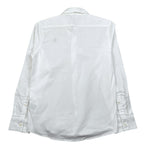 U.S. Polo Assn Camicia Manica Lunga Tinta Unita con Logo per Bambino US41504001 BIANCO U.S. POLO ASSN 