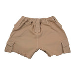 Lu Lu By Miss Grant Short Tinta Unita con Elastico In Vita per Bambina LL3563X BEIGE LU LU BY MISS GRANT 