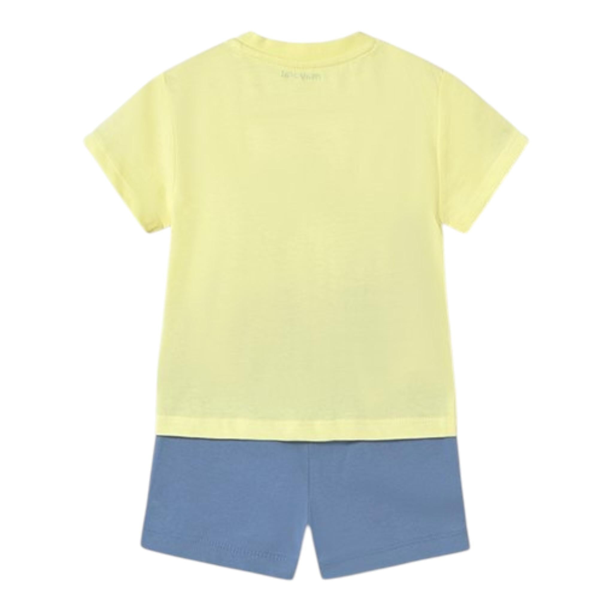 Mayoral Completo 2 Pezzi Bermuda-T-Shirt per Neonato 16544 GIALLO MAYORAL 