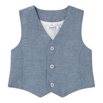 Mayoral Gilet tinta unita con Bottoni Blu per Neonato 1303X BLU MAYORAL 