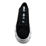 Dkny Sneakers Tinta Unita con Suola In Contrasto per Bambino D60123 NERO DKNY 