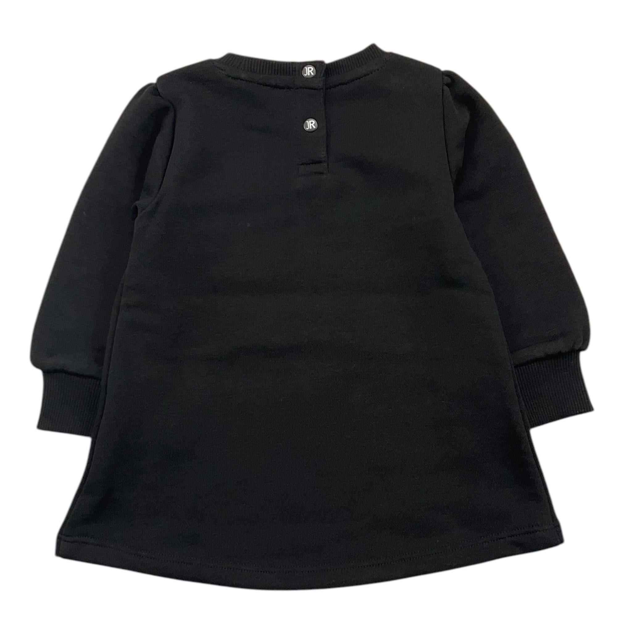 JOHN RICHMOND abito girocollo tinta unita manica lunga Nero per Neonata RIA25092VE NERO JOHN RICHMOND 