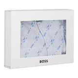 Boss Completo 3 Pezzi Tutina-Bavetta-Cappelli per Neonato J52219 AZZURRO BOSS 