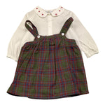 ILFAROBIMBI completo 2 pezzi camicia-salopette Multicolor per Neonata IFN50103 MULTICOLOR ILFAROBIMBI 