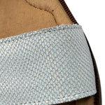 sandalo tinta unita con fibia D3401 BIANCO PANYNO 